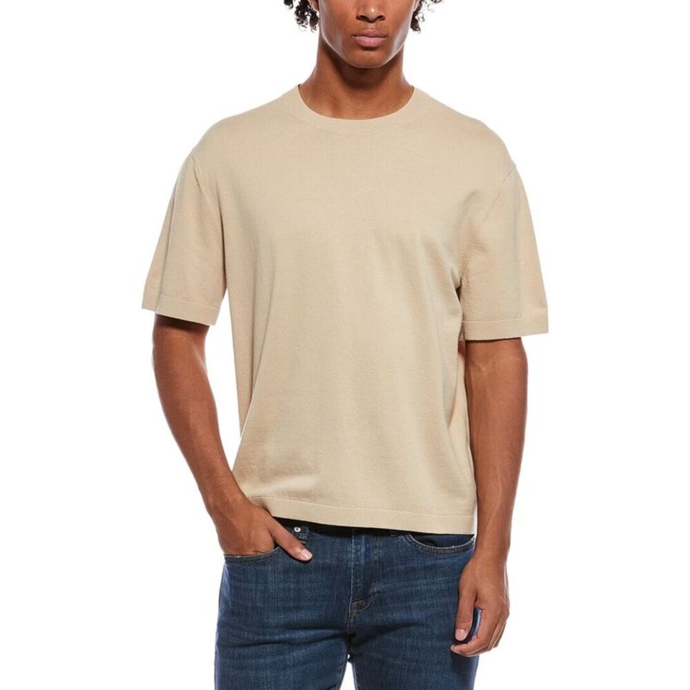 Theory Mens  Relaxed Shirt, Brown